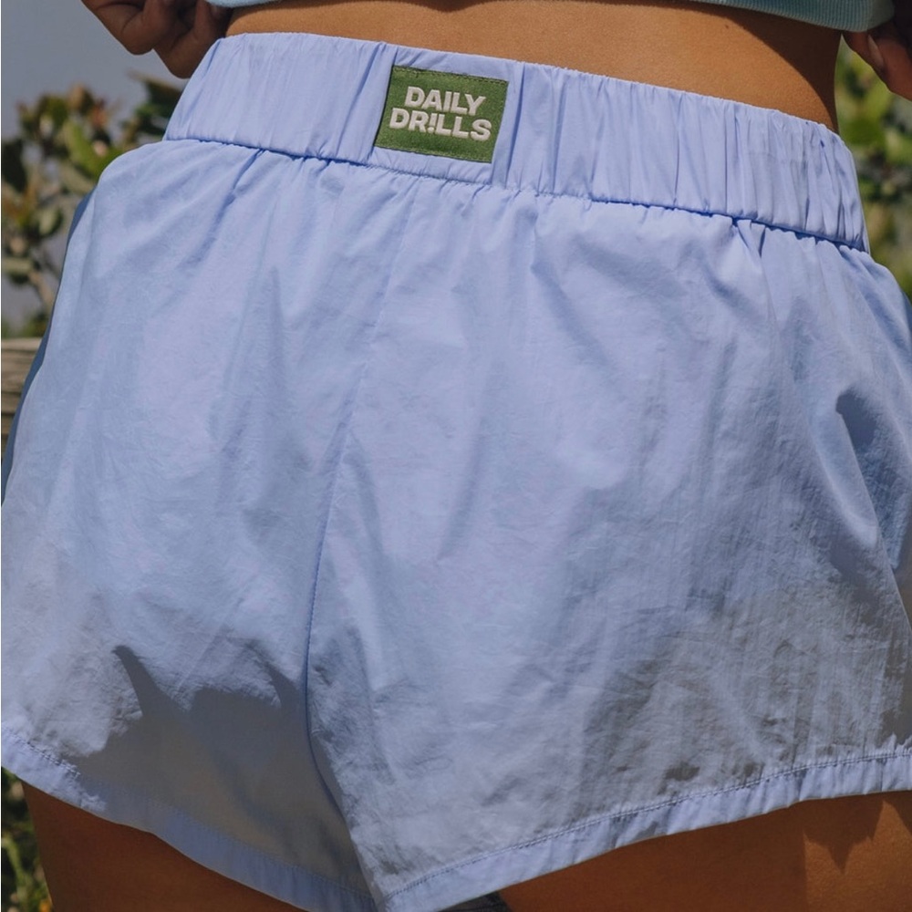 Daily Drills Super Bounce Shorts - Light Blue in Medium